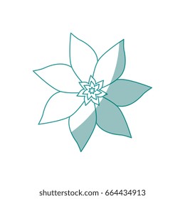 Beautiful flowers icon