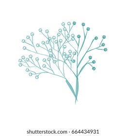 Beautiful flowers icon