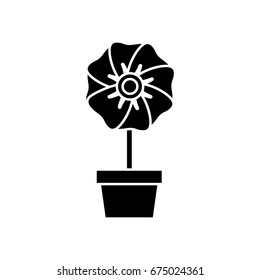 beautiful flowers icon