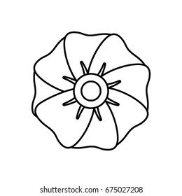 beautiful flowers icon