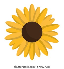 beautiful flowers icon