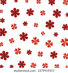 beautiful flowers pattern background