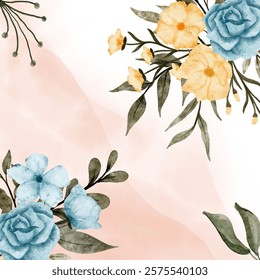 Beautiful flowers Pattern, hand drawn, seamless, on a light background. Designed for fabric, fashion, textiles, wallpaper, gift wrap.
