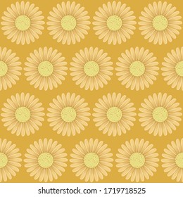 Hermosas Flores, Vector sin fisuras.
