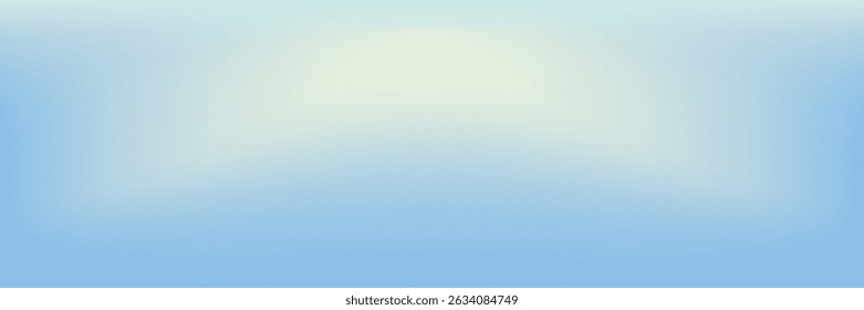 Beautiful Flowing Summer Color Abstract Background. Sky blue and cream gradient mesh background. Refreshing abstraction artwork.