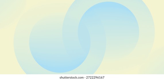 Hermoso fondo Abstractas de color de verano que fluye. Fondo de malla degradada azul cielo y crema. Refrescante obra de arte de abstracción. Ilustración vectorial.	