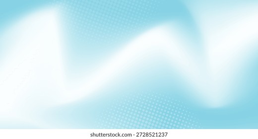 Hermoso fondo Abstractas de color de verano que fluye. Fondo de malla degradada azul cielo y crema. Refrescante obra de arte de abstracción. Ilustraciones vectoriales; luz; moderno;