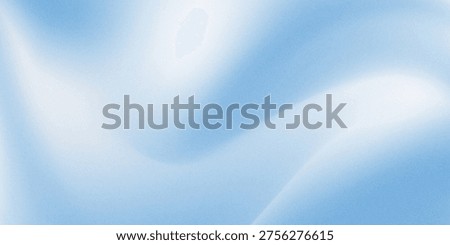 Beautiful Flowing Summer Color Abstract Background. Sky blue and cream gradient mesh background. Refreshing abstraction artwork. Vector Illustration.