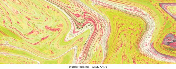 Schöner abstrakter, flüssiger Farbhintergrund. Holografische Farbe, flüssiger oder flüssiger Marmorhintergrund für modernes, kreatives Design, Marmor-Textur-Stil für Vektorgrafiken.