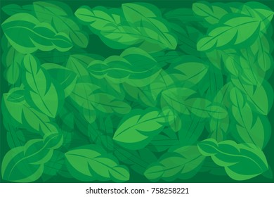 Beautiful foliage background.