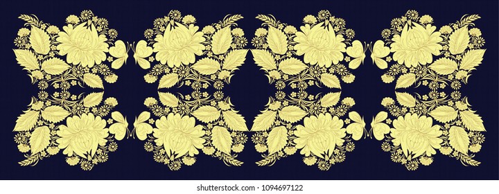 beautiful folk art decoration
