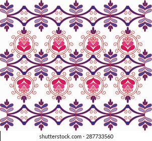 Beautiful folk art motif