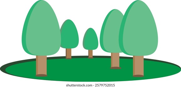 beautiful forest illustration images vector