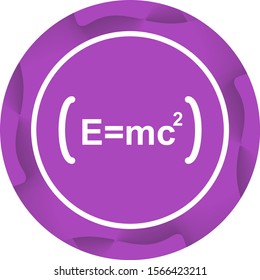Beautiful Formula Glyph Vector Icon