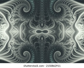 Beautiful fractal. Computer generated image. Fractal background. Abstract spirals. Seamless pattern. Beautiful background for greetings card, flyers, invitation, posters, brochure, banners, calendar.