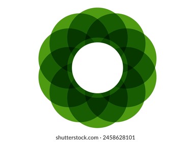 Beautiful Frame made of Interesting  Circles