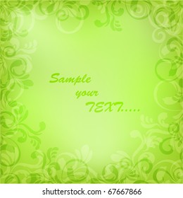 Beautiful frame. Vector format 10 eps