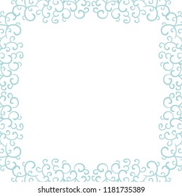 Beautiful frame. Vector illustration