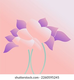 beautiful frangipani flower vector in elegant and luxury style