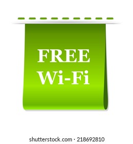 Beautiful Free WiFi web icon