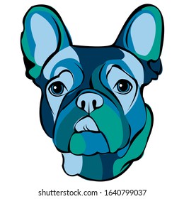 Beautiful french bulldog. You can bring it and create it on your product or whatever you want. Suitable for use as a logo, symbol, signage.