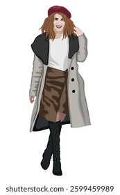 Beautiful French Girl - Modern Girl - France
