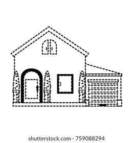 beautiful front of house