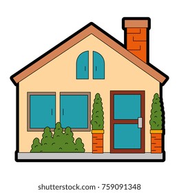 beautiful front of house