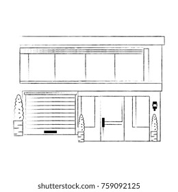 beautiful front of house