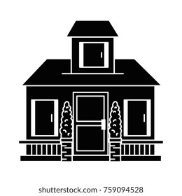 beautiful front of house