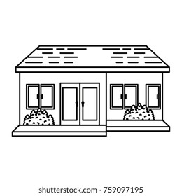beautiful front of house