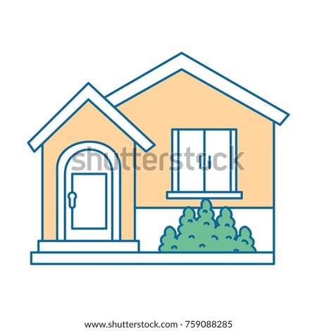 beautiful front of house