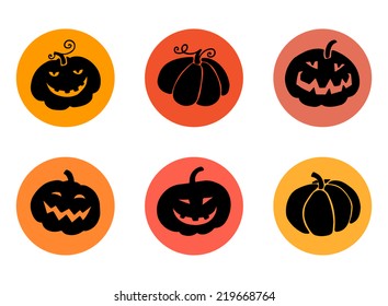 Beautiful and funny halloween set