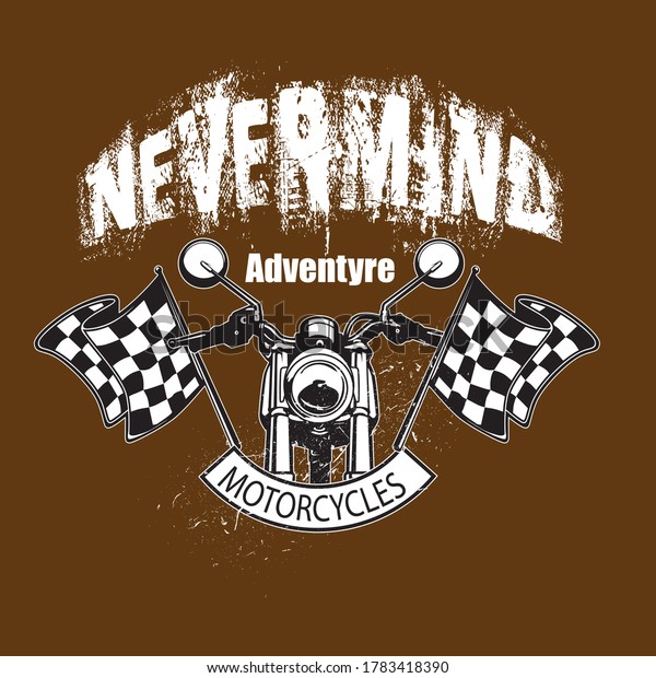 beautiful funny\
motorcycle t-shirt design\
