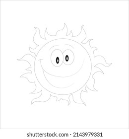 154 Adult Coloring Page Sunshine Images, Stock Photos & Vectors ...