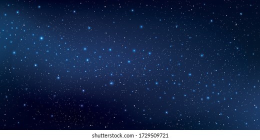 Beautiful galaxy background with nebula cosmos, Stardust and bright shining stars in universal, Vector illustration.