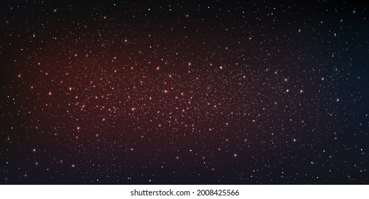 Beautiful galaxy background with nebula cosmos stardust and bright shining stars in universe, Vector illustration.