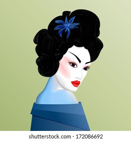 beautiful geisha 