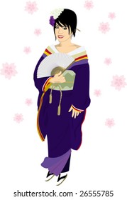 beautiful geisha