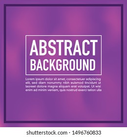 Beautiful Geometric Abstract Purple Background Vector Template