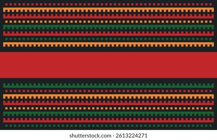 Beautiful geometric background. Figures of different shapes. Tribal form. Flowers. Geometric design. Creative textures. Colorful art. Modern graphic poster. Retro color. Vector illustration