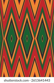 Beautiful geometric background. Figures of different shapes. Tribal form. Flowers. Geometric design. Creative textures. Colorful art. Modern graphic poster. Retro color. Vector illustration