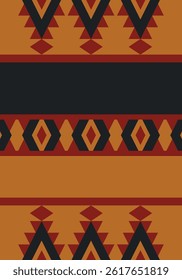 Beautiful geometric background. Figures of different shapes. Tribal form. Flowers. Geometric design. Creative textures. Colorful art. Modern graphic poster. Retro color. Vector illustration