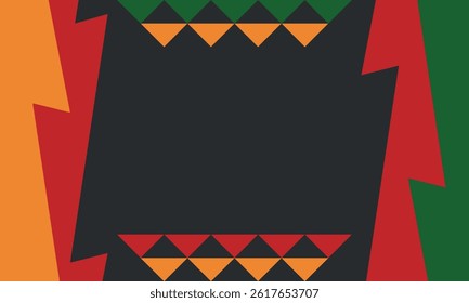 Beautiful geometric background. Figures of different shapes. Tribal form. Flowers. Geometric design. Creative textures. Colorful art. Modern graphic poster. Retro color. Vector illustration