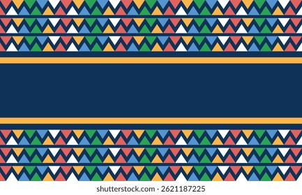 Beautiful geometric background. Figures of different shapes. Tribal form. Flowers. Geometric design. Creative textures. Colorful art. Modern graphic poster. Retro color. Vector illustration