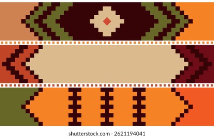 Hermoso fondo geométrico. Figuras de diferentes Formas. Forma tribal. Flores. Diseño geométrico. Texturas creativas. Arte colorido. Cartel gráfico moderno. Color retro. Ilustración vectorial