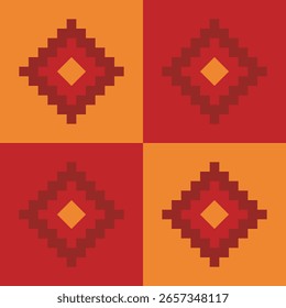 Belo fundo geométrico. Figuras de diferentes formas. Forma tribal. Flores. Projeto geométrico. Texturas criativas. Arte colorida. Cartaz gráfico moderno. Cor retrô. Ilustração vetorial