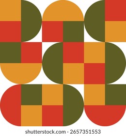 Hermoso fondo geométrico. Figuras de diferentes Formas. Forma tribal. Flores. Diseño geométrico. Texturas creativas. Arte colorido. Cartel gráfico moderno. Color retro. Ilustración vectorial