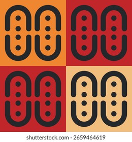 Beautiful geometric background. Figures of different shapes. Tribal form. Flowers. Geometric design. Creative textures. Colorful art. Modern graphic poster. Retro color. Vector illustration