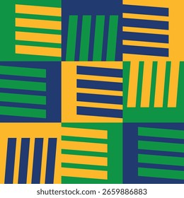 Beautiful geometric background. Figures of different shapes. Tribal form. Flowers. Geometric design. Creative textures. Colorful art. Modern graphic poster. Retro color. Vector illustration